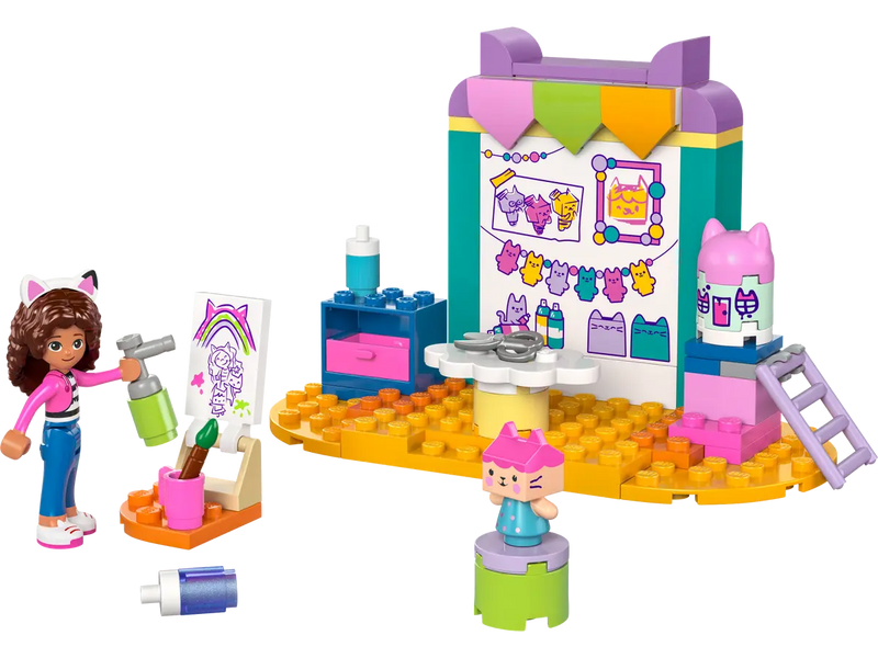 Load image into Gallery viewer, Lego Gabbys Doll House Crafting with Baby Box
