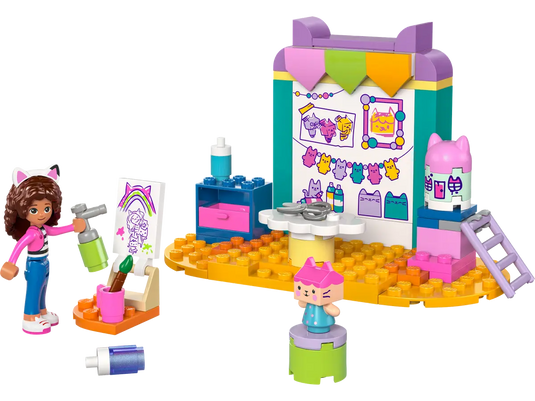 Lego Gabbys Doll House Crafting with Baby Box