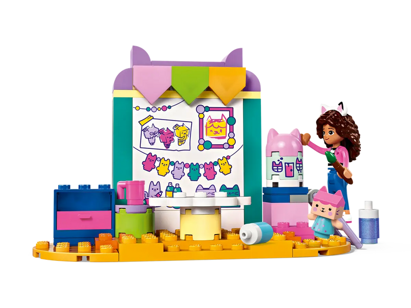 Load image into Gallery viewer, Lego Gabbys Doll House Crafting with Baby Box
