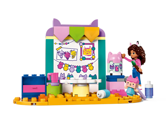 Lego Gabbys Doll House Crafting with Baby Box