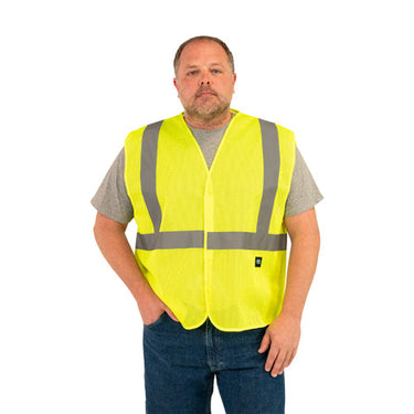 Key ANSI II Class 2 Mesh Vest (Hi-Vis Yellow) Size 4XL