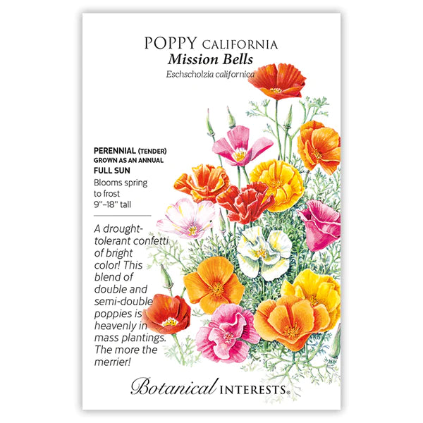 Load image into Gallery viewer, Mission Bells California Poppy Seeds
