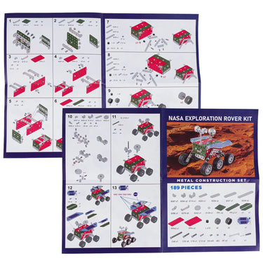 NASA Exploration Rover Kit instruction sheets