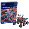 NASA Exploration Rover Kit box with the built metal Mars rover model