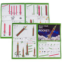 NASA rocket construction set instruction sheets