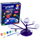 NASA STEM planetarium painting kit with box, planet model, paints and brush