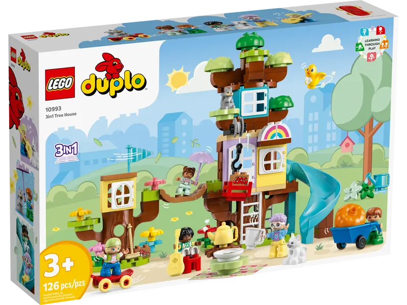 Load image into Gallery viewer, Lego Duplo 3in1 Tree House 126pc
