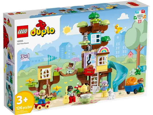 Lego Duplo 3in1 Tree House 126pc