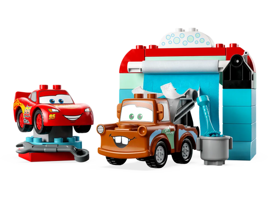 Lego Disney Lightning McQueen & Mater's Car Wash Fun 29pc