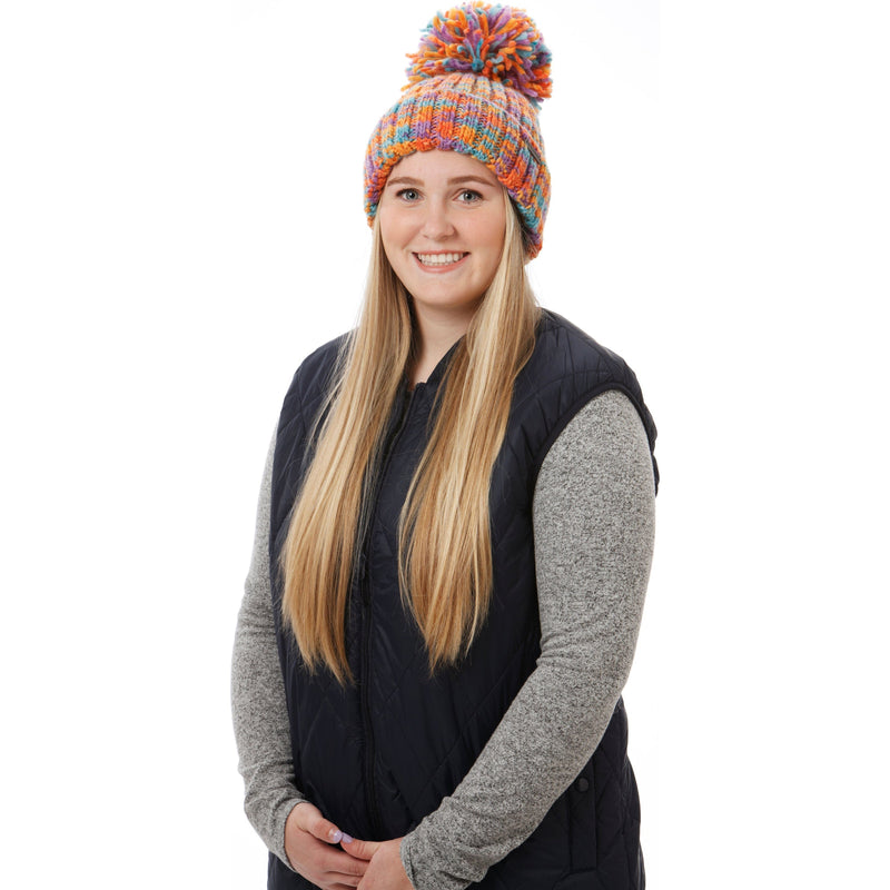 Load image into Gallery viewer, Screamer Gear Picadilly Beanie - Tangerine
