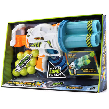 Ballist-X Tri-Blaster with Rotating Barrels