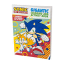 Front cover of the Sonic the Hedgehog Gigantic Coloring and Activity Book