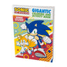 Front cover of the Sonic the Hedgehog Gigantic Coloring and Activity Book