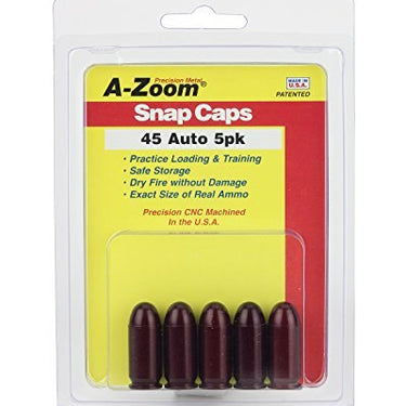 A-Zoom Snap Caps .45 Automatic 5-Pack