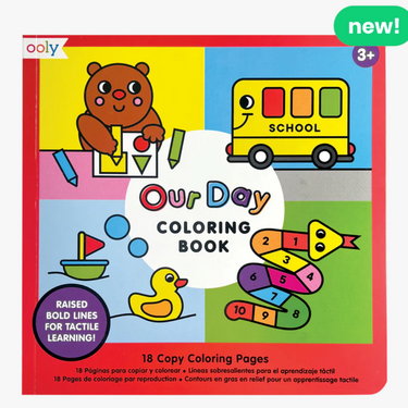 Ooly Our Day Copy Coloring Book