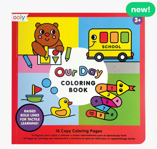 Ooly Our Day Copy Coloring Book