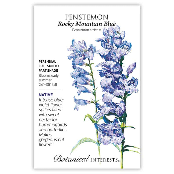 Load image into Gallery viewer, Rocky Mountain Blue Penstemon Seeds
