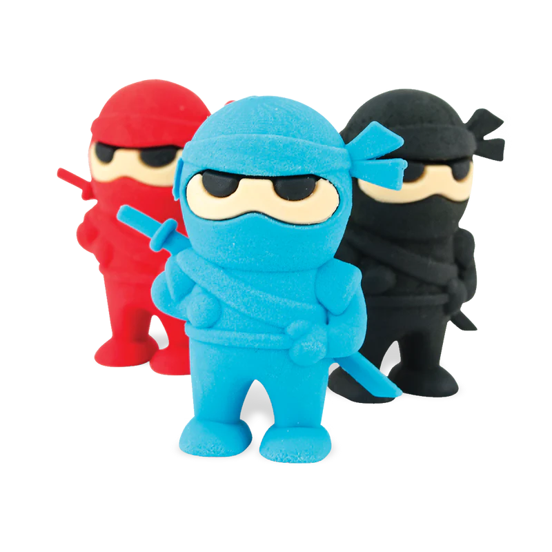 Load image into Gallery viewer, Ooly Ninja Erasers (3 Set)
