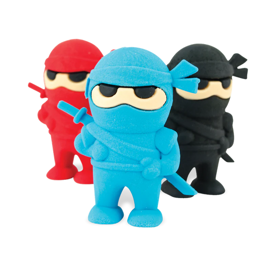 Ooly Ninja Erasers (3 Set)