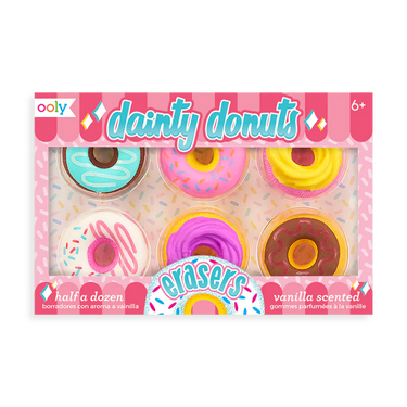 Ooly Dainty Donuts Pencil Erasers
