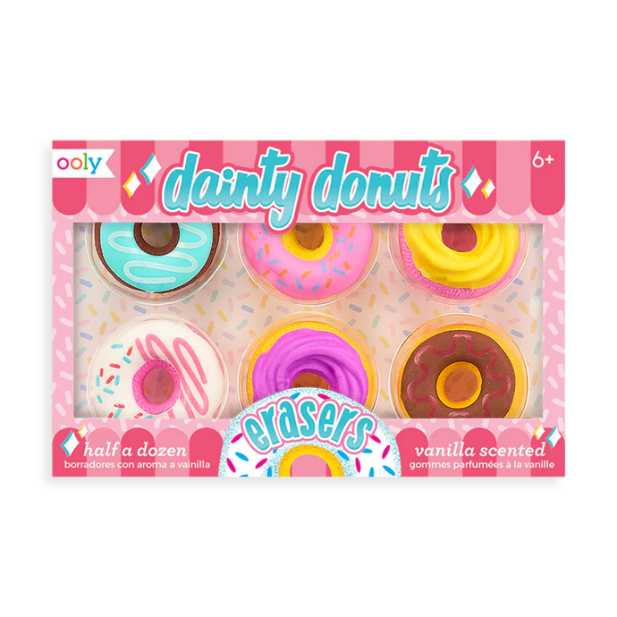 Ooly Dainty Donuts Pencil Erasers