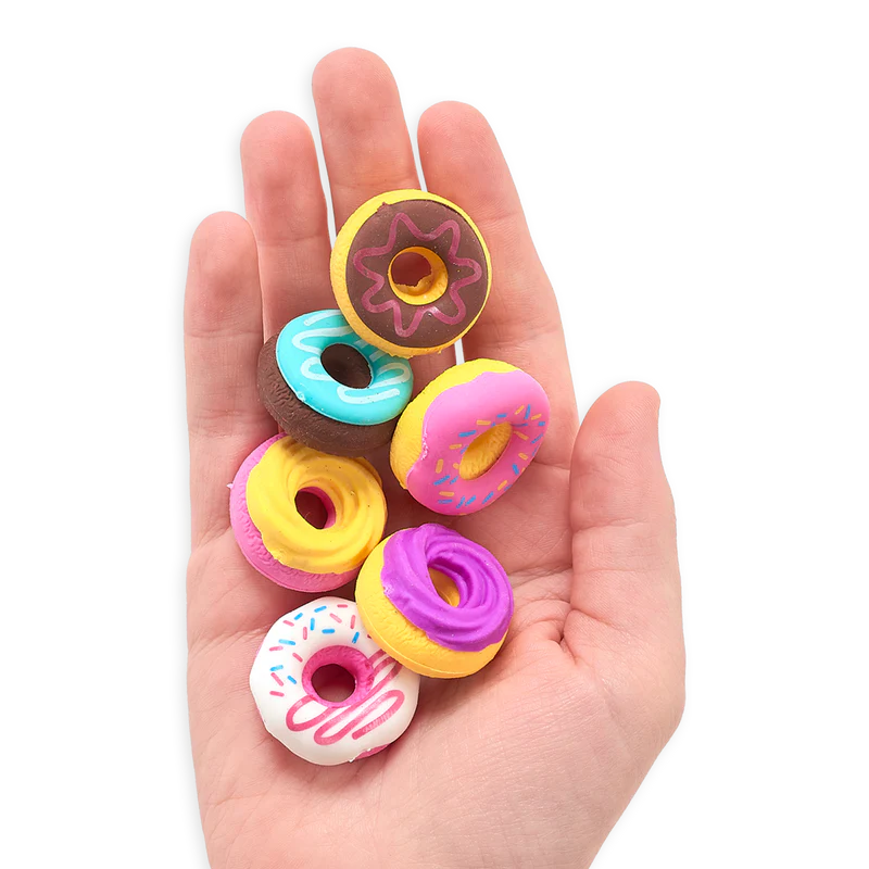 Load image into Gallery viewer, Ooly Dainty Donuts Pencil Erasers
