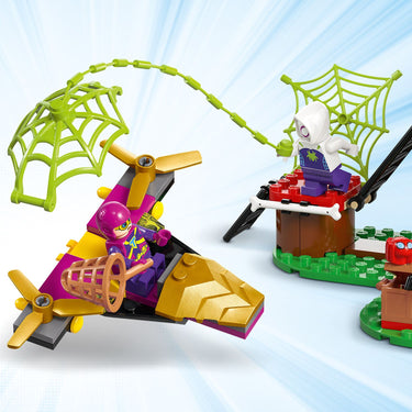 LEGO® Marvel Spidey and Gobby's Raptor Battle at Tree House HQ