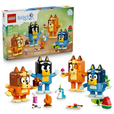 LEGO® Bluey Brick-Built Bluey Family