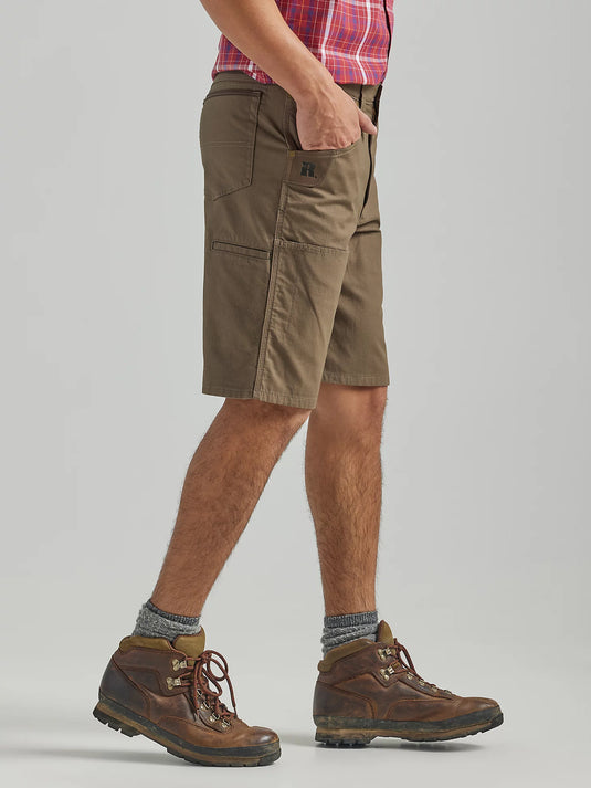 WRANGLER® RIGGS WORKWEAR® UTILITY RELAXED SHORT IN LIGHT BROWN SIZE 42