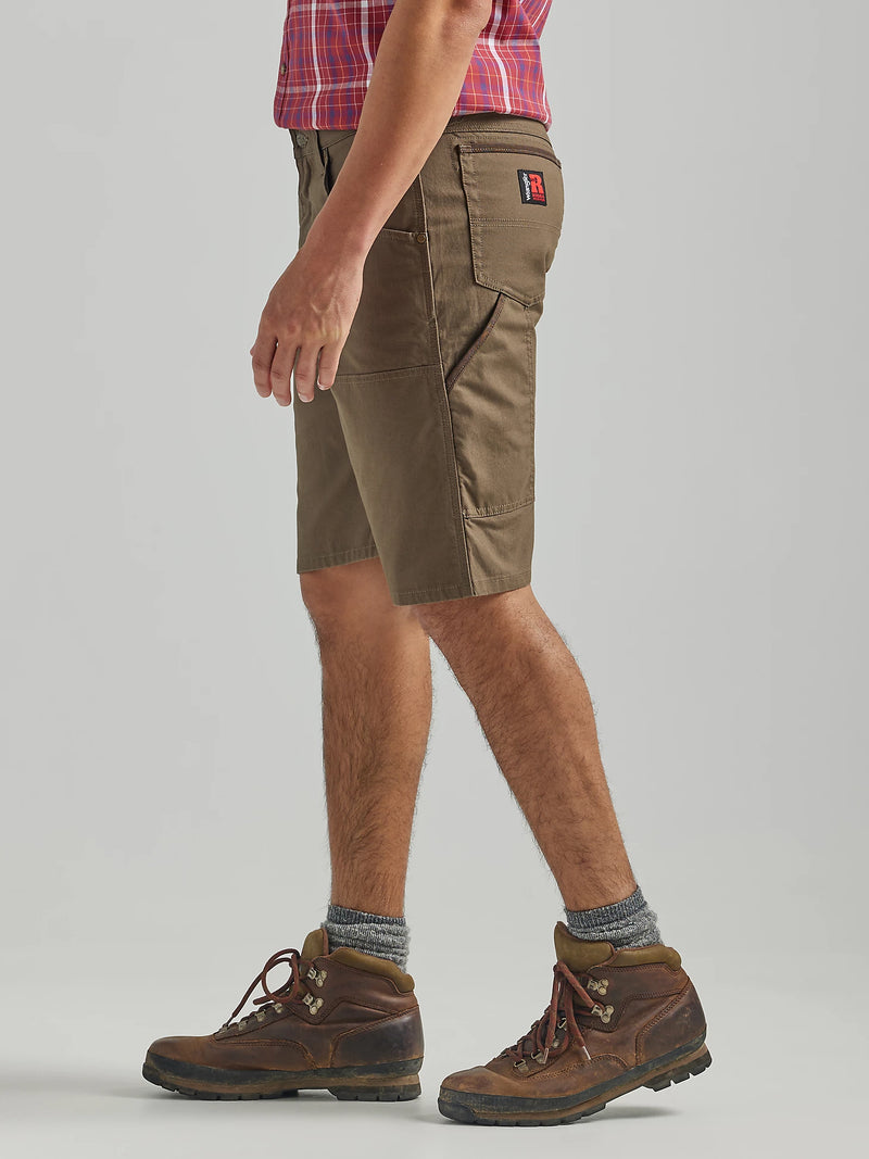 Load image into Gallery viewer, WRANGLER® RIGGS WORKWEAR® UTILITY RELAXED SHORT IN LIGHT BROWN SIZE 36
