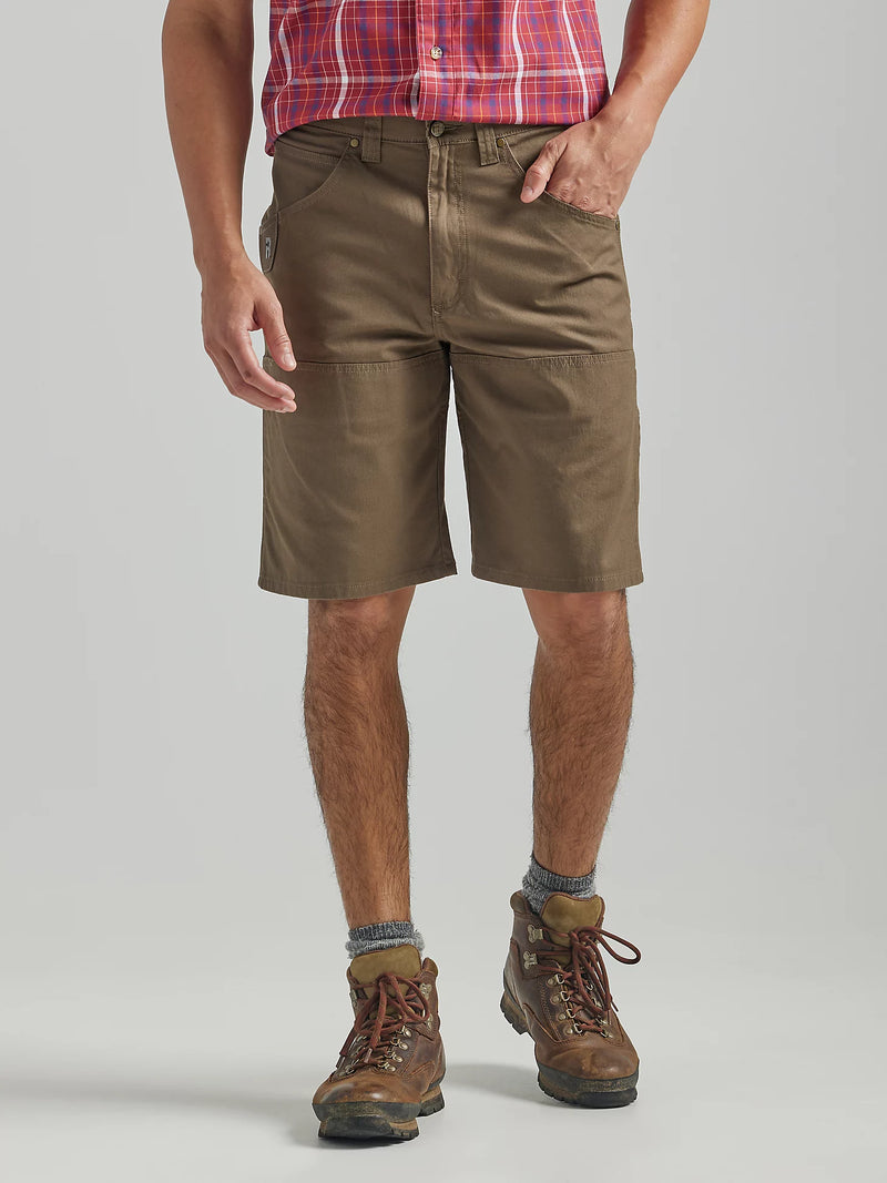 Load image into Gallery viewer, WRANGLER® RIGGS WORKWEAR® UTILITY RELAXED SHORT IN LIGHT BROWN SIZE 36

