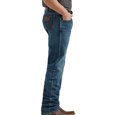 Wrangler Men's Retro Keowin No. 88 Slim Straight Leg Jeans (Indigo) Size 33X34