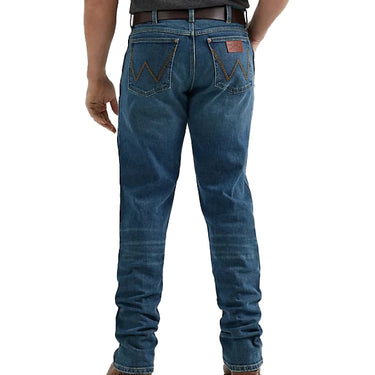 Wrangler Men's Retro Keowin No. 88 Slim Straight Leg Jeans (Indigo) Size 33X34