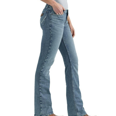 Wrangler Women's Retro Mae Mid Rise Bootcut Jeans (Light Wash) Size 29X34