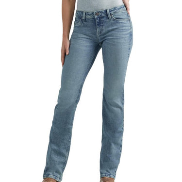 Wrangler Women's Retro Mae Mid Rise Bootcut Jeans (Light Wash) Size 29X34