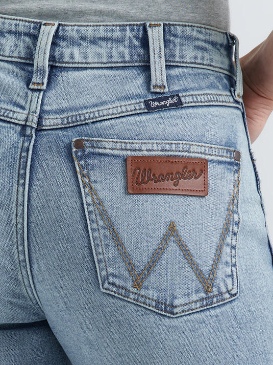 Wrangler Womens 28X34 Retro Bailey High Rise Flare Jeans