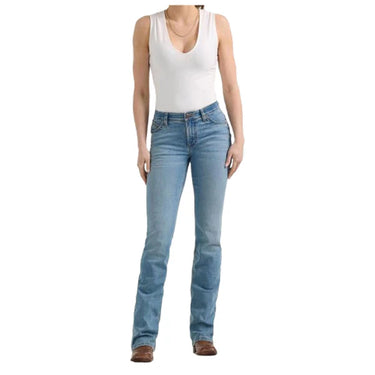 Wrangler Women's The Ultimate Riding Jean Mid Rise Willow Bootcut (Olivia) Size 30X34