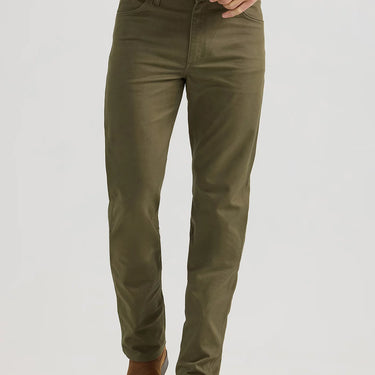 Wrangler Premium Performance Tough Comfort Cowboy Cut® Regular Fit Canvas Jean (Sea Turtle) Size 44x34