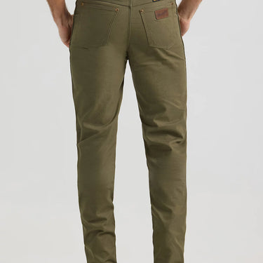 Wrangler Premium Performance Tough Comfort Cowboy Cut® Regular Fit Canvas Jean (Sea Turtle) Size 44x34