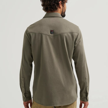 Wrangler ATG™ Men's Salida Shirt (Dusty Olive) Size L