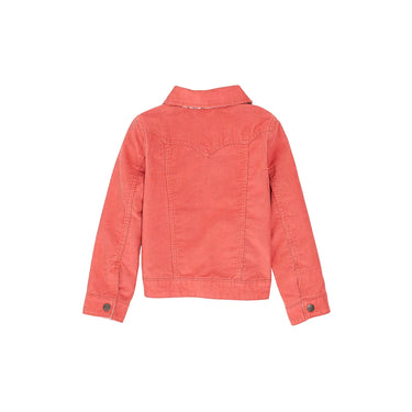Wrangler Girl's Corduroy Jacket (Coral) Size L