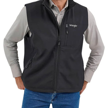 Wrangler Men's Trail Vest (Black) Size L