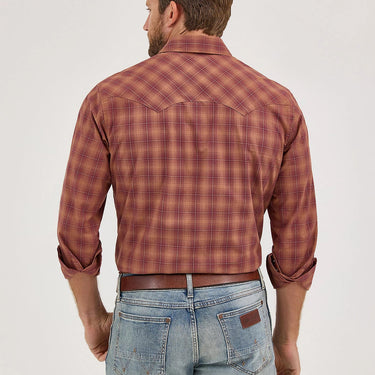 Wrangler Men's Retro Modern Fit Shirt (Rawhide) Size L