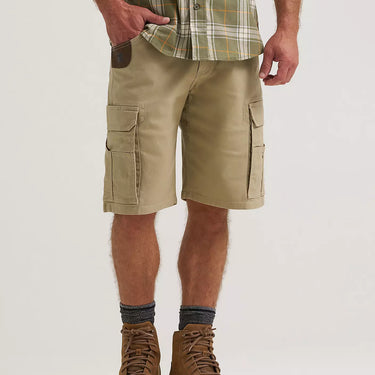 Wrangler® RIGGS Workwear® Performance Canvas Ranger Cargo Short (Khaki) Size 30