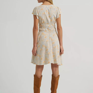 Wrangler Women's Wrangler Tiered Bodice Dress (Tan) Size M