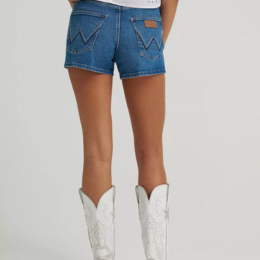 Wrangler Women's Retro® Mae Mid Rise Short (Saige) Size 30