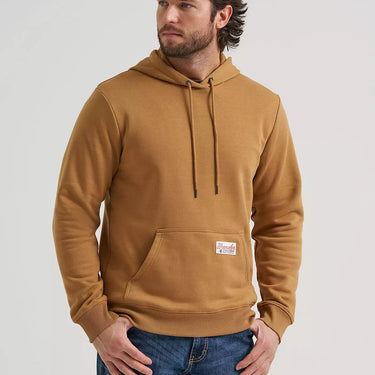 Wrangler® Fit For Champions Pullover Hoodie (Tobacco Brown) Size L