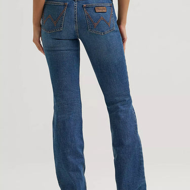 Wrangler Women's Retro® Mae Mid Rise Bootcut Jean (Marina) Size 27x32