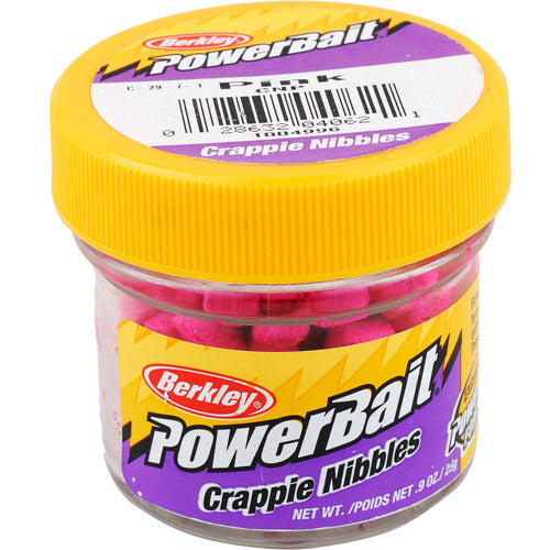 Berkley CNP PowerBait Crappie Nibbles - Pink