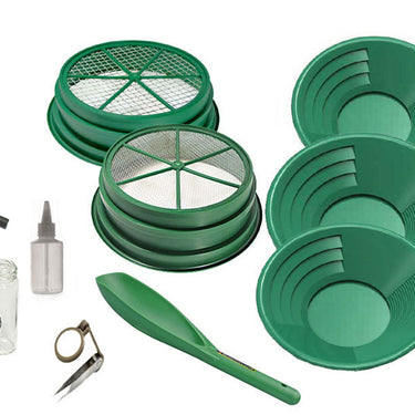 Sona Enterprises 11 Piece Prospecting Mining Panning Kit